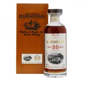 Edradour 30 Year Old Sherry Cask 2025 Release Bottle and box